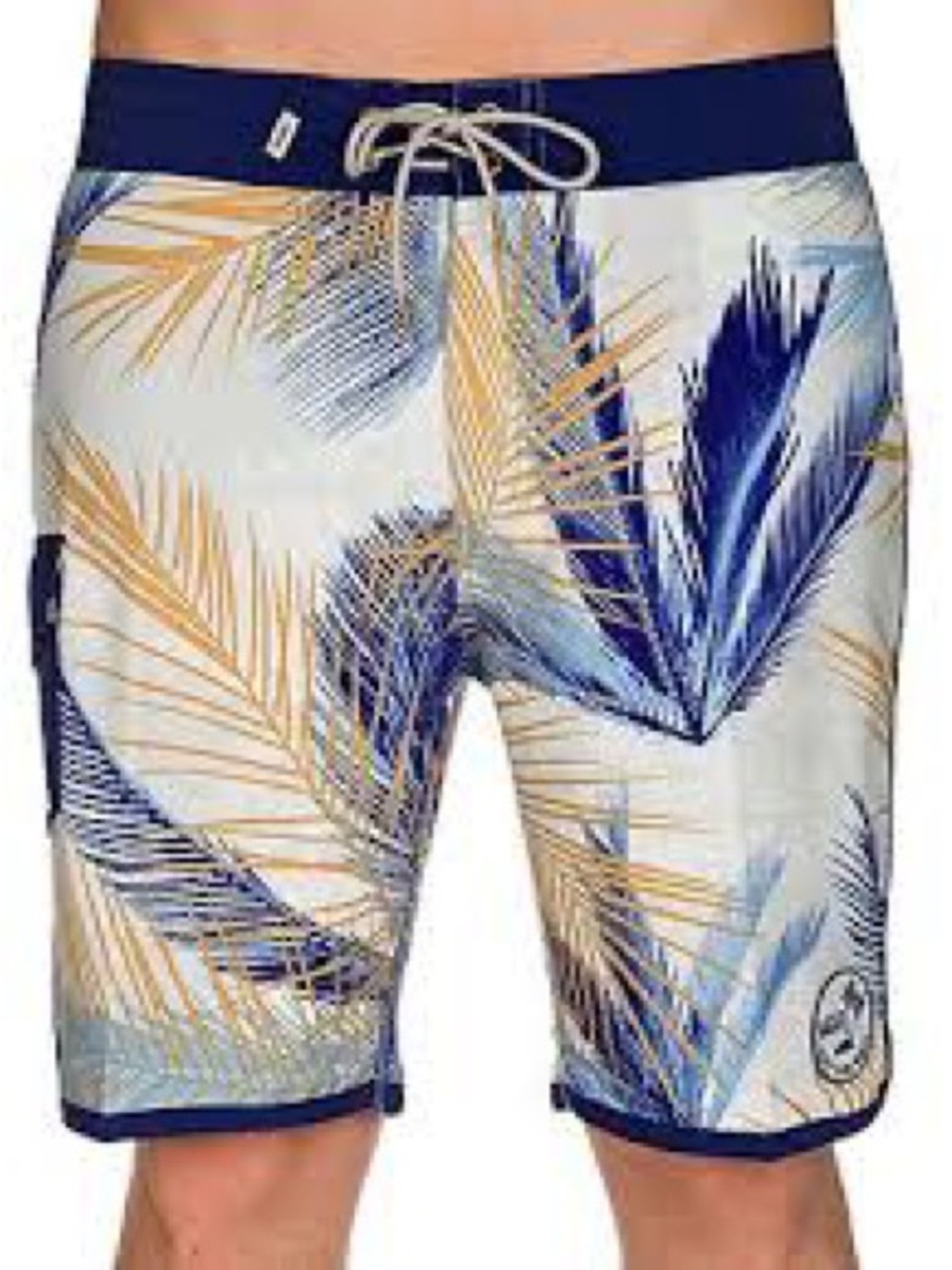 Vans Board Shorts MIXED SCALLOP Shorts SWIM SUIT HOT SURF Blue Size: 30